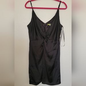 Gianni bini satin mini dress